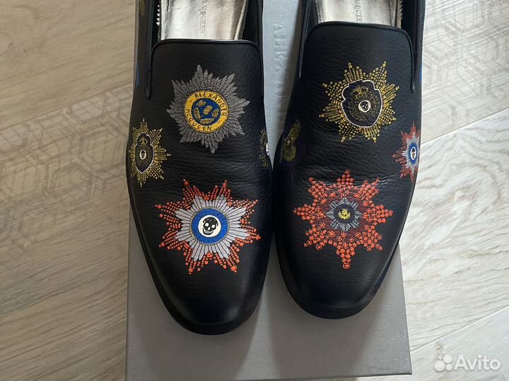 Alexander mcqueen туфли мужские
