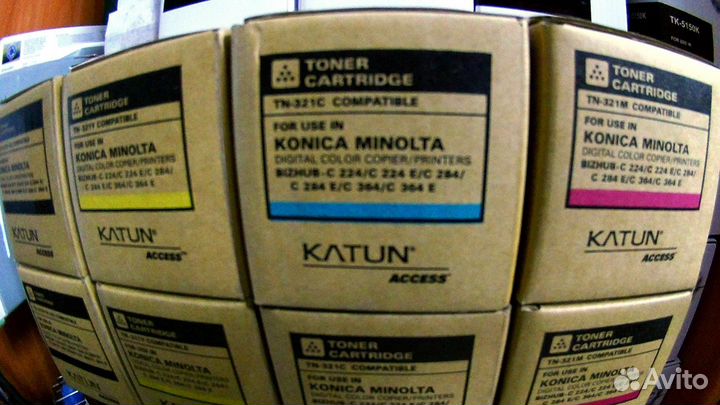 Картридж TN 321 konica minolta (есть все цвета)