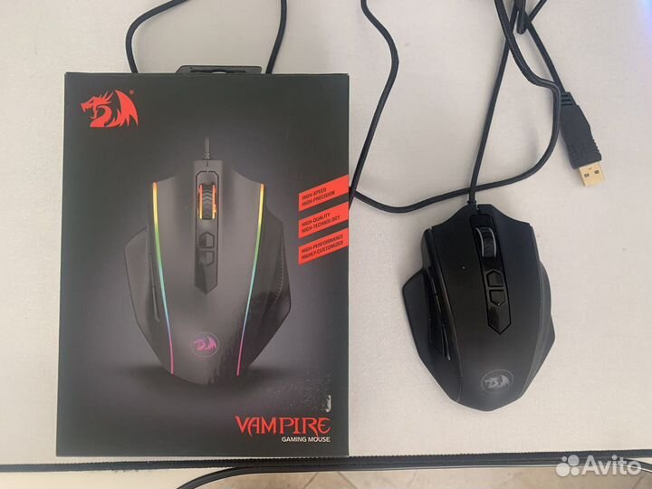 Игровая мышь red dragon vampire