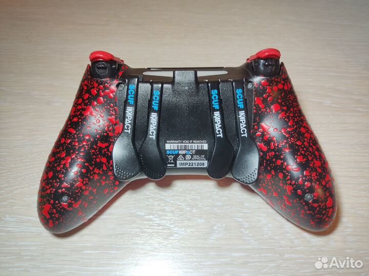 Геймпад для PS4 и PC «scuf impact» 4 лепестка