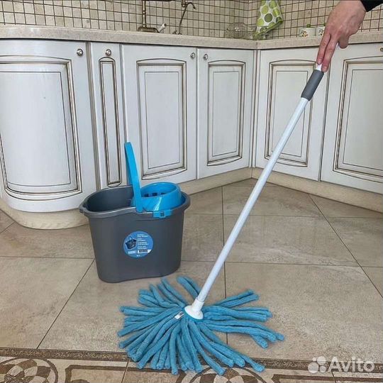 Швабра с ведром 