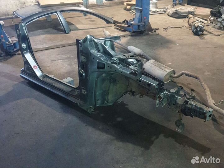 Правый лонжерон с порогом мазда 3 bl