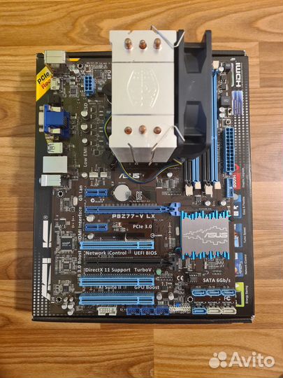 Asus P8Z77-V LX + i7 3770 LGA1155