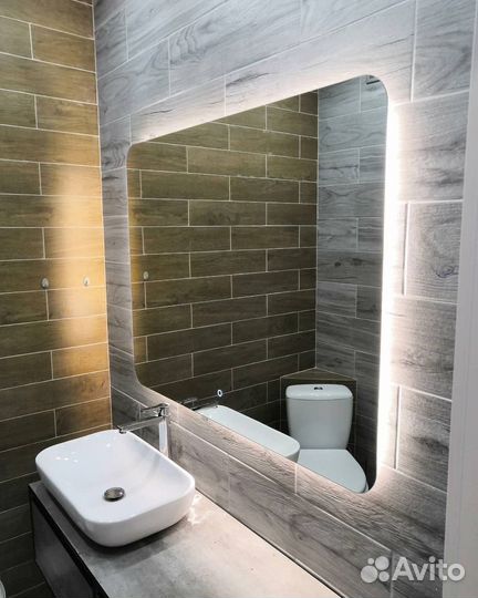 Зеркало с диодной подсветкой в ванную Gwen