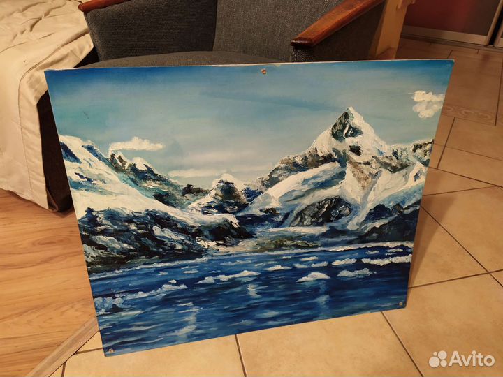 Картина Ледяные горы