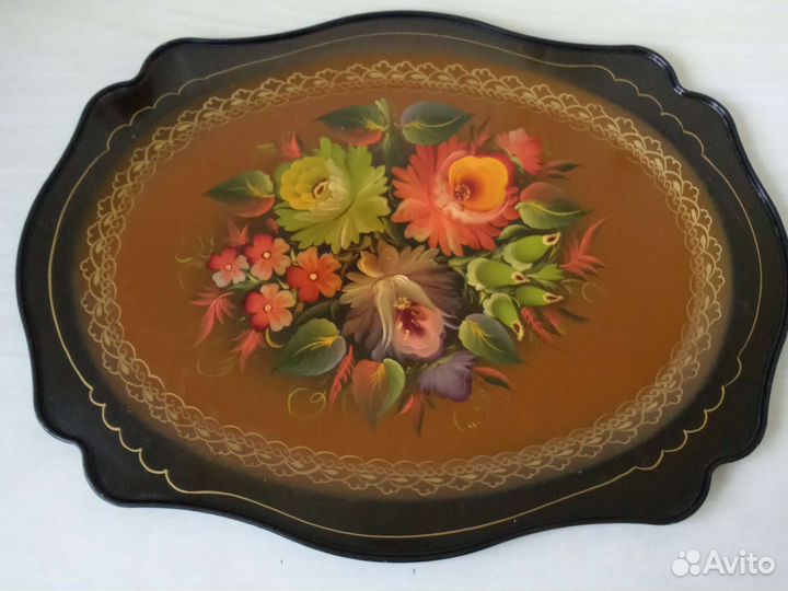 Жостовский поднос СССР