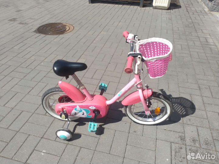 Детский велосипед btwin 14