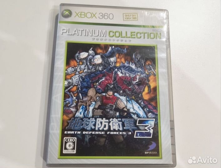 Earth defense force 3 xbox 360