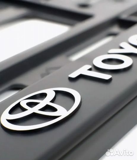 Рамка для номера автомобиля Toyota 1 шт