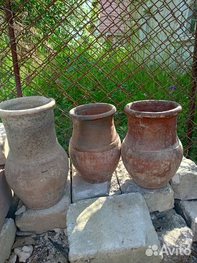 Глиняная крынка