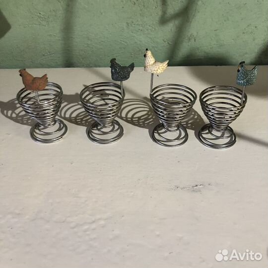 Подставка для яиц (металл) 4 штуки