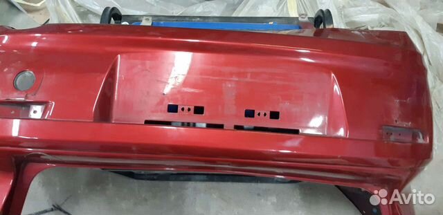 Бампер задний Mitsubishi Lancer 10