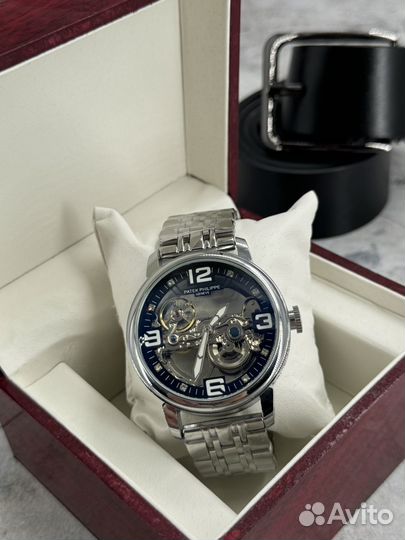 Часы мужские механические скелетоны