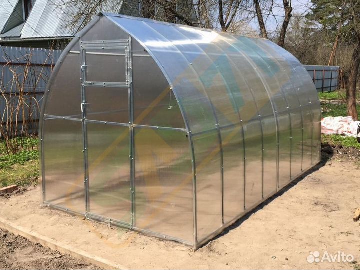 Теплица 3 на 6 усиленная