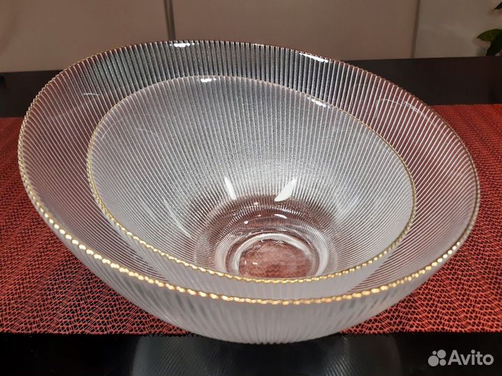 Салатники Орион, диаметр 21,5 и 17 см