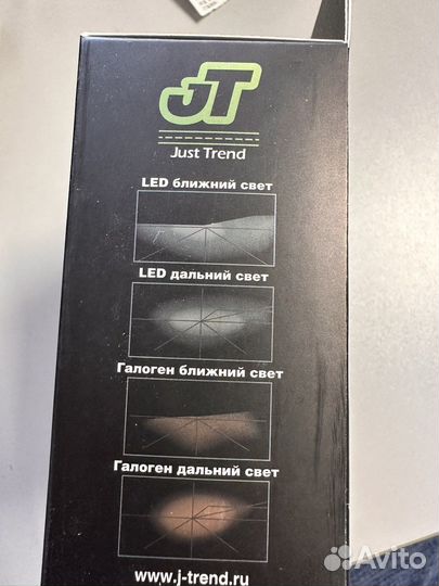 Светодиодные лампы 12/24V H7