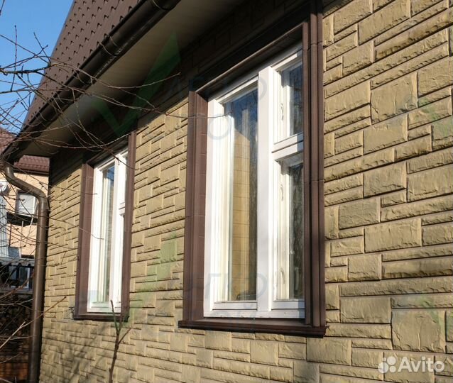 Фасадные панели под камень