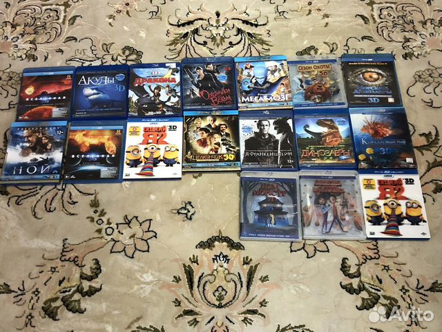 3d blu ray диски