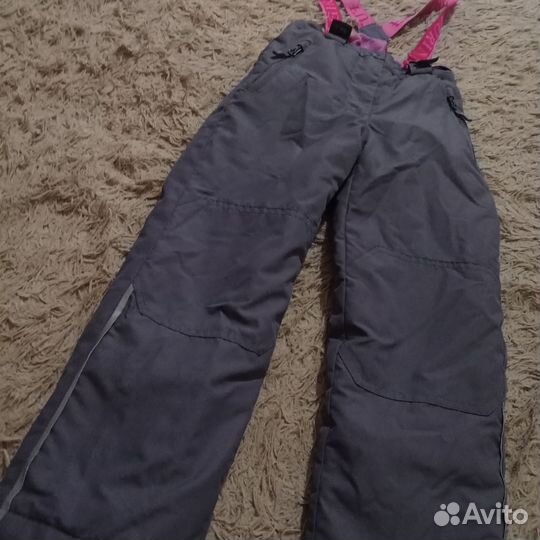 Дутые штаны для девочки