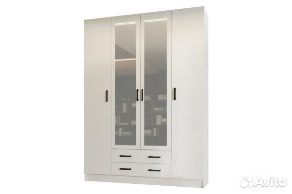 Шкаф 4х-створчатый 