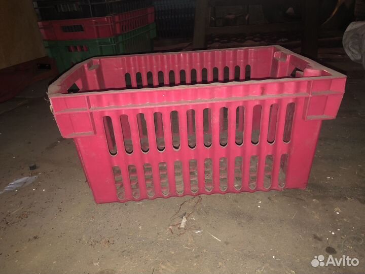 Пластиковые ящики бу
