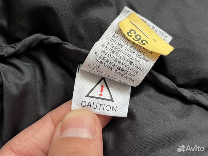 The North Face Nuptse S оригинальный пуховик