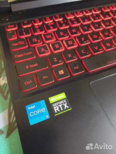 15.6 Acer Nitro 5 11400H RTX 3050Ti 16\512GB