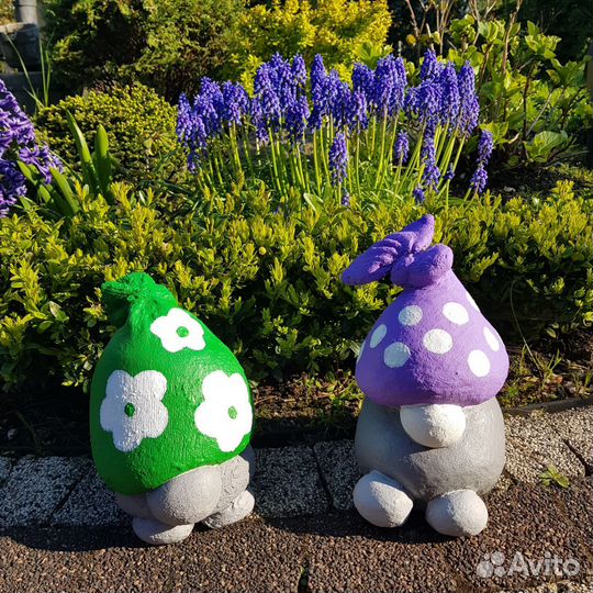 Фигурки гномов для сада и дачи