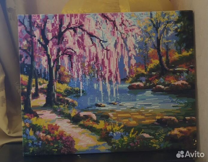 Алмазная мозаика(готовая работа)