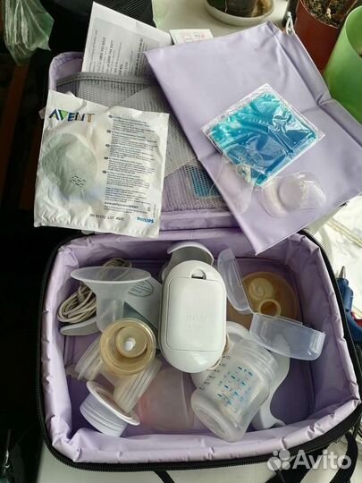Молокоотсос avent электрический