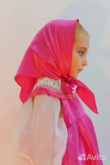 Маша и медведь русский народный сарафан