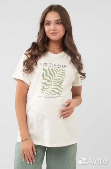 Футболка для беременных 46