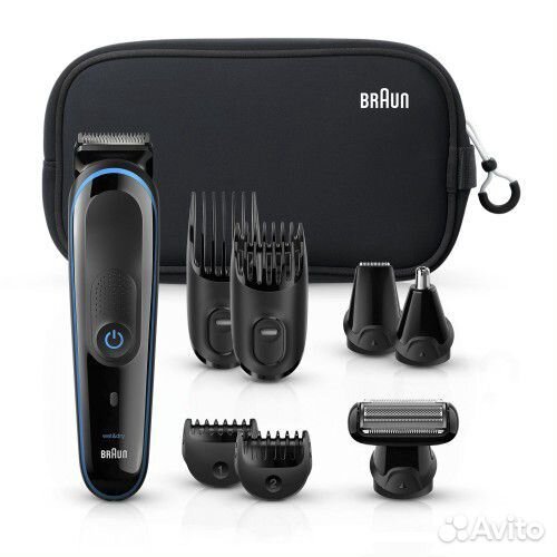 Машинка для стрижки Braun + Бритва Gillette Fusion