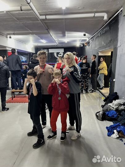 Тренировки по боксу, таэквон-до, кикбоксингу