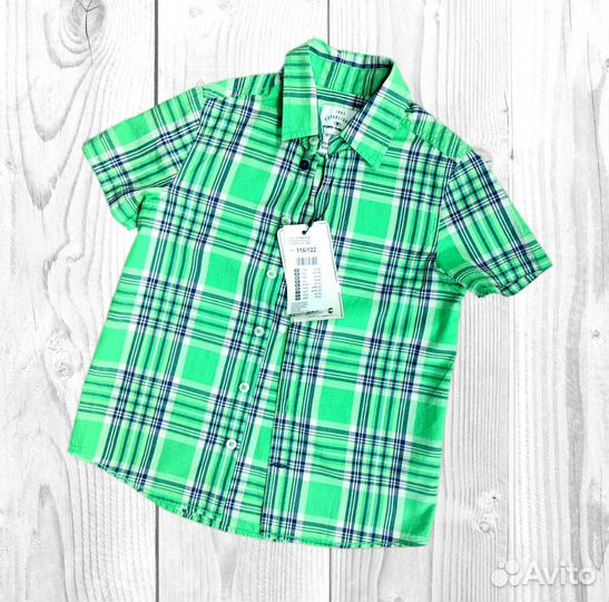 Рубашка для мальчика Tom tailor-116-122, Sela-4-5