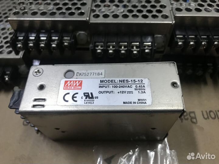 Блоки питания NES-15-12 12V 1,3A
