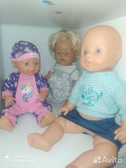 Куклы пупсы пакетом
