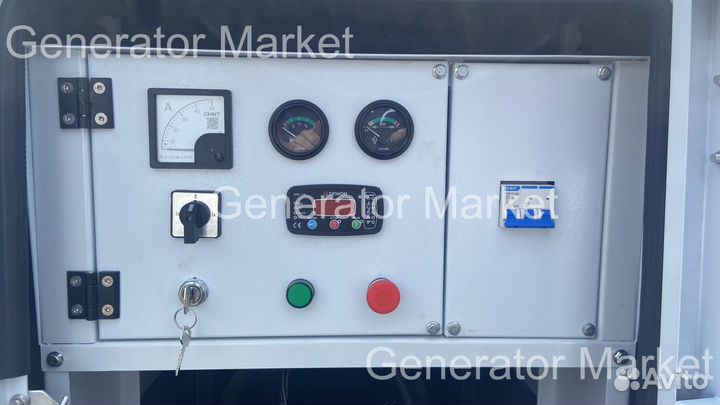 Дизельный генератор 40 кВт амперос (в кожухе)
