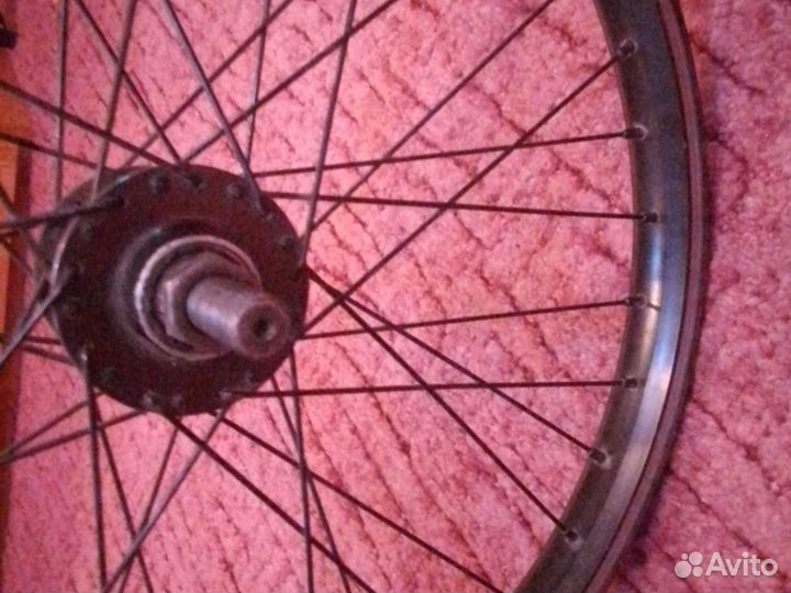 Заднее колесо на BMX