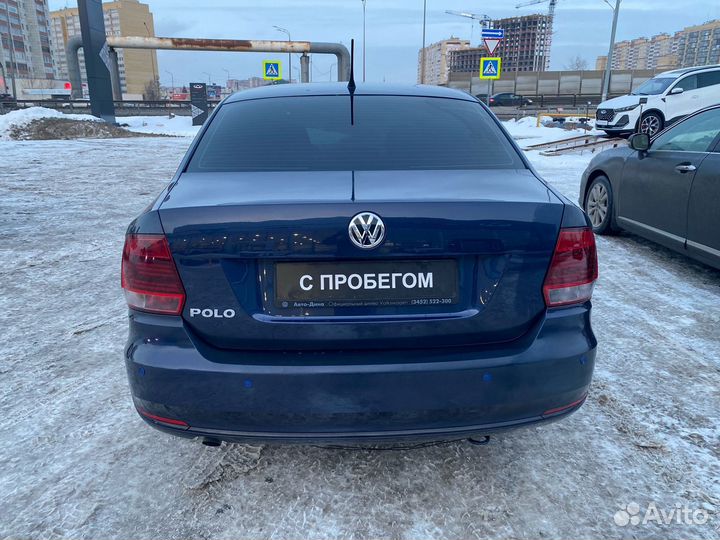 Volkswagen Polo 1.6 AT, 2015, 199 937 км