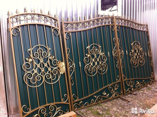 Кованые ворота