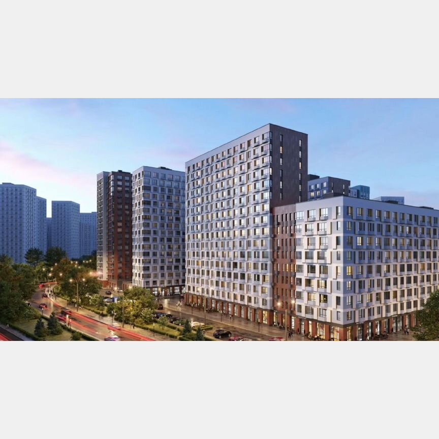 2-к. квартира, 56,8 м², 2/9 эт.