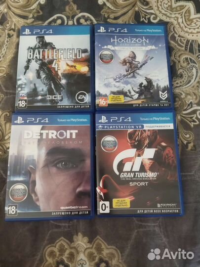 Игры для приставок ps4