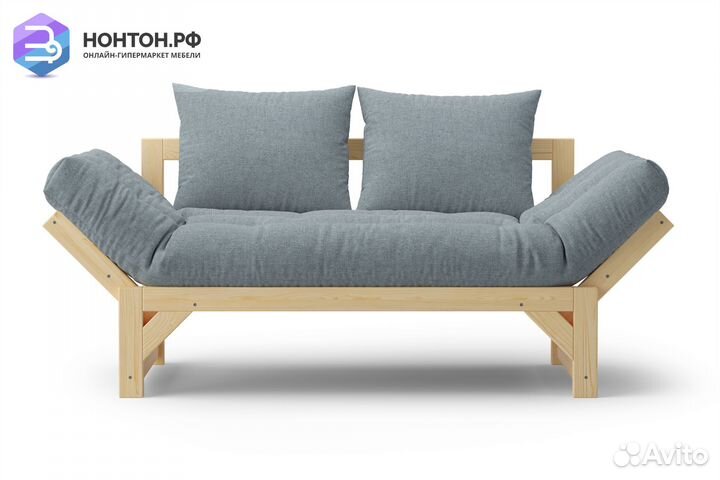 Диван Амбер рогожка Laguna темно-серый