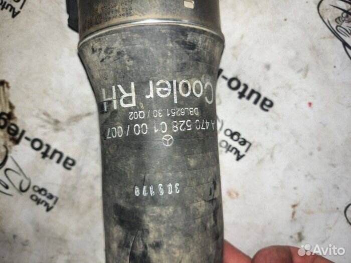 Патрубок интеркулера для Mercedes-Benz X-Класс