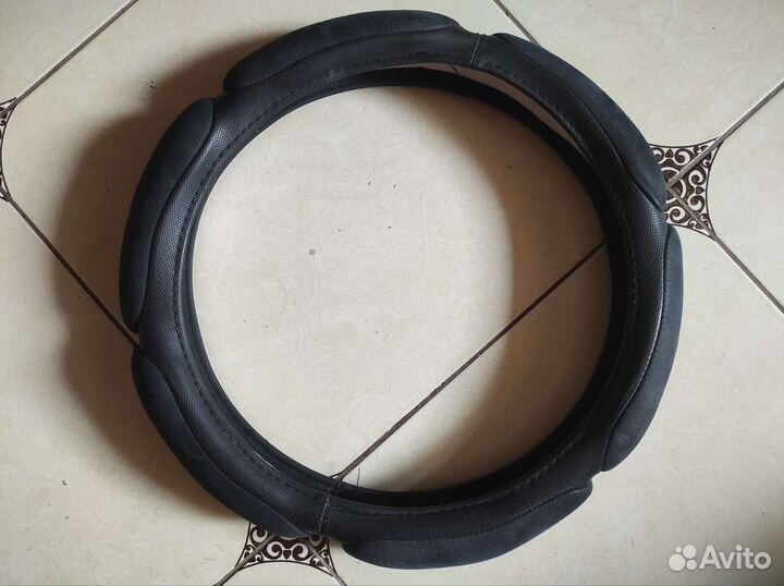 Руль для УАЗ Патриот в оплётке 38 см