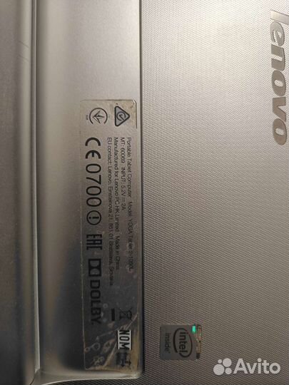 Планшет Lenovo yoga Tablet 2-1050L