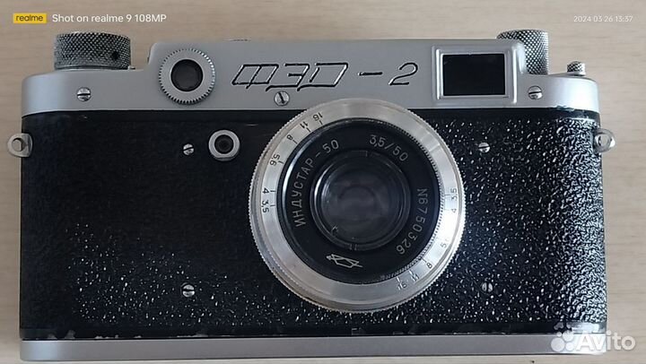 Пленочный фотоаппарат фэд -2