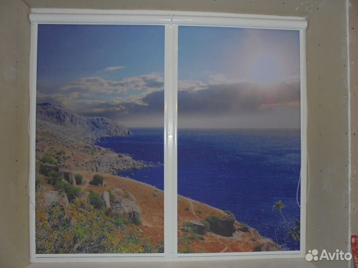 Рулонные шторы и жалюзи Фотопечать