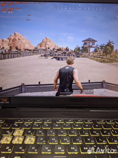 Игровой ноутбук asus TUF 17 Ryzen 7 GTX1660ti